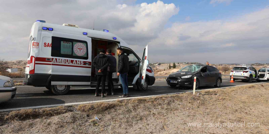 Nevşehir’de trafik kazası: 1 yaralı