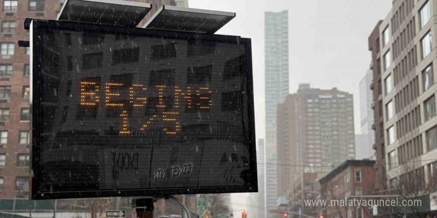 New York’ta “trafik yoğunluğu ücreti” uygulaması başladı