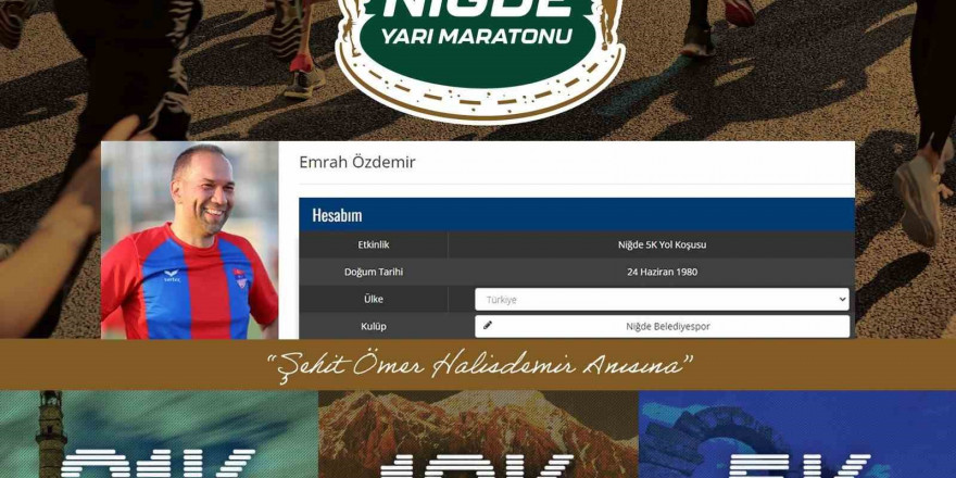 Niğde Yarı Maratonu için geri sayım başladı