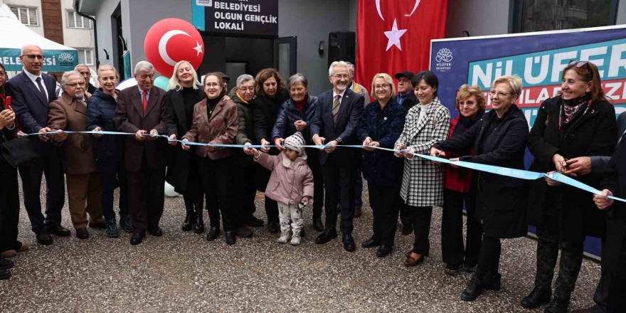 Nilüfer’de Emekliler Parkı ve Olgun Gençlik Lokali hizmete açıldı