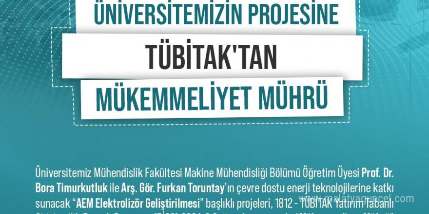 NÖHÜ akademisyenlerinin projesine ’Mükemmeliyet Mührü’