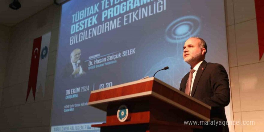 NÖHÜ’de TÜBİTAK TEYDEB Destek Programları Tanıtıldı