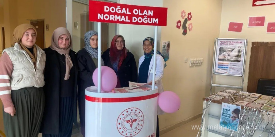 'Normal Doğum Eylem Planı' kapsamında anne adaylarına bilgilendirme