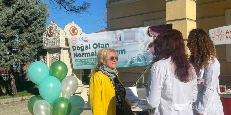 Normal doğumun önemi anlatıldı