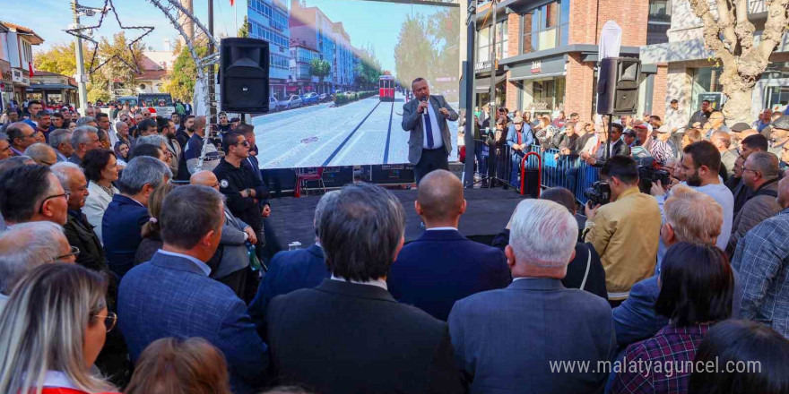 Nostaljik tramvay için ilk adım atıldı