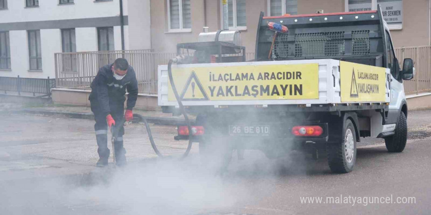 Odunpazarı’nda rögar ve kanalizasyonlarda kışlak mücadele