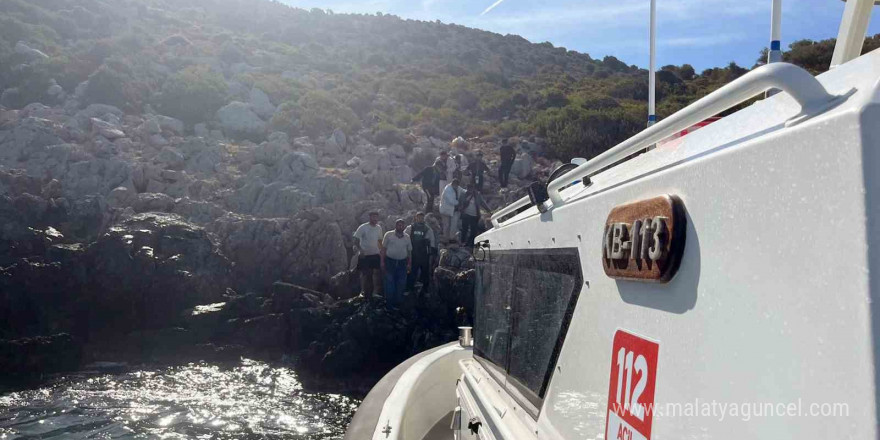 Oğlan Boğuldu koyunda mahsur kaldılar