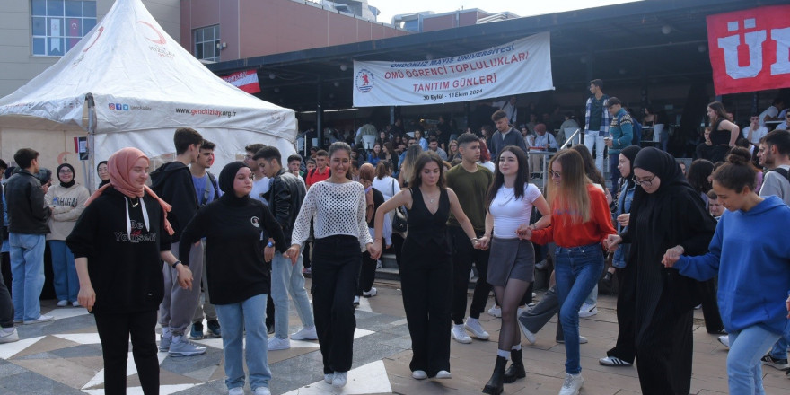 Öğrenci Toplulukları Tanıtım Günleri ile kampüs canlandı