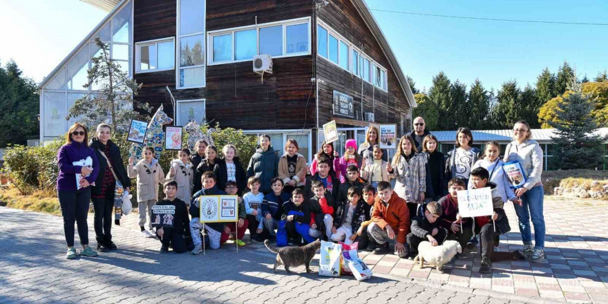 Öğrencilerden can dostlara anlamlı bağış