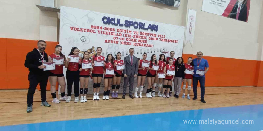 Okul sporları voleybolda yarı finalistler belli oldu