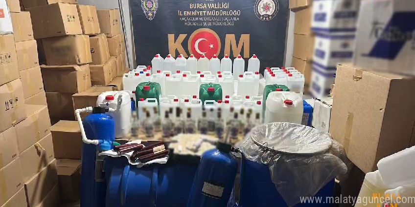 Ölüm saçan şüphelilere yönelik operasyon: 7 kişi tutuklandı, 4 bin 735 litre sahte içki ele geçirildi