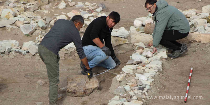 Oluz Höyük’te kutsal oda ve taş ortaya çıkarıldı: 