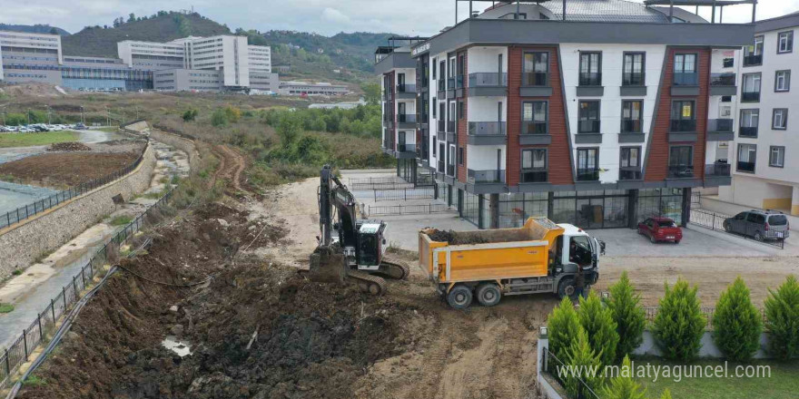 Ordu Şehir Hastanesi’ne ulaşım sağlayacak yol güzergahlarında çalışmalar başlatıldı