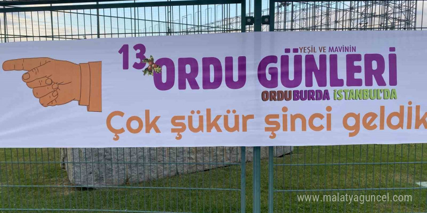 Ordu Tanıtım Günleri’nde ilginç pankartlar: ’Aurdan gidili’