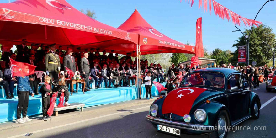 Ordu’da Cumhuriyet Bayramı coşkuyla kutlandı