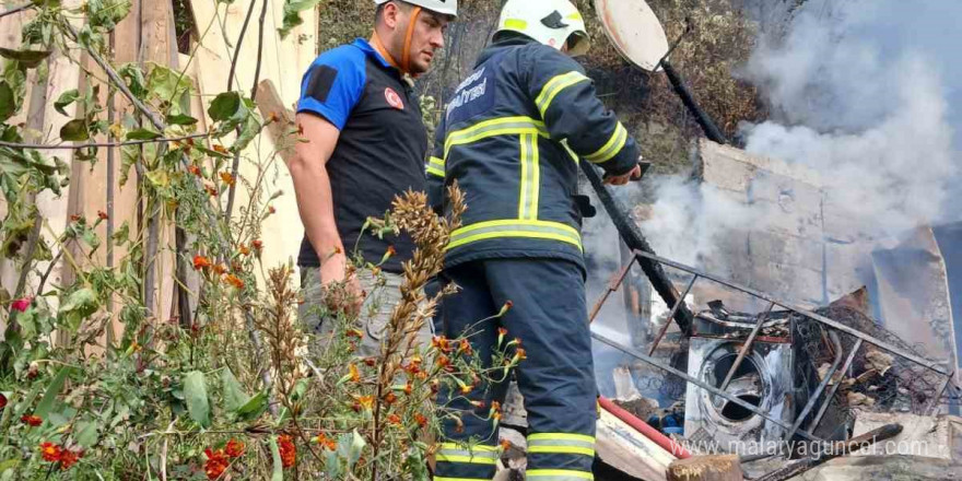 Ordu’da ev yangını