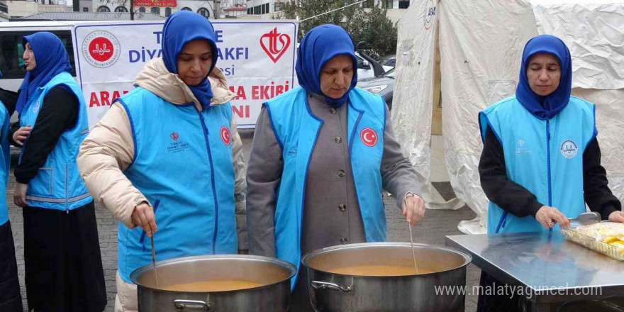 Ordu’da Halep’e 4 tır insani yardım malzemesi gönderildi