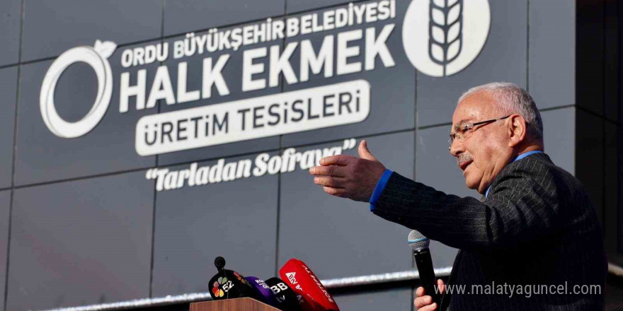 Ordu’da Halk Ekmek açıldı