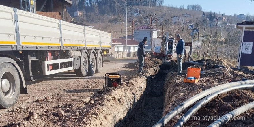 Ordu’da içme suyu hatları yenileniyor