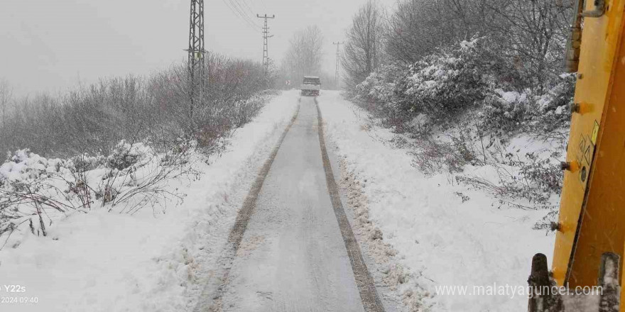 Ordu’da kar yağışı etkili oldu