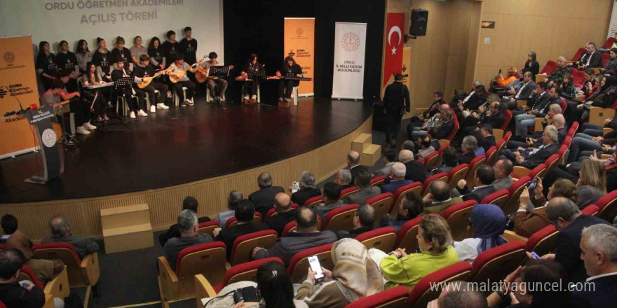 Ordu’da Öğretmen Akademileri’nin açılış programı düzenlendi