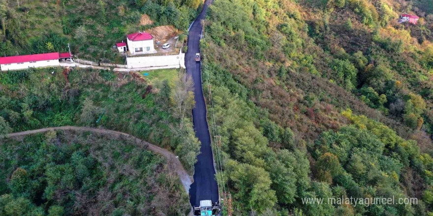 Ordu’da sıcak asfalt seferberliği devam ediyor