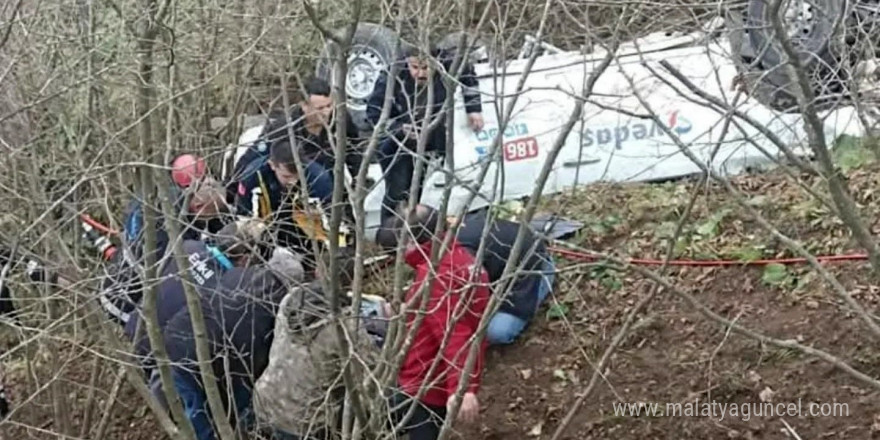 Ordu’da trafik kazası: 3 yaralı