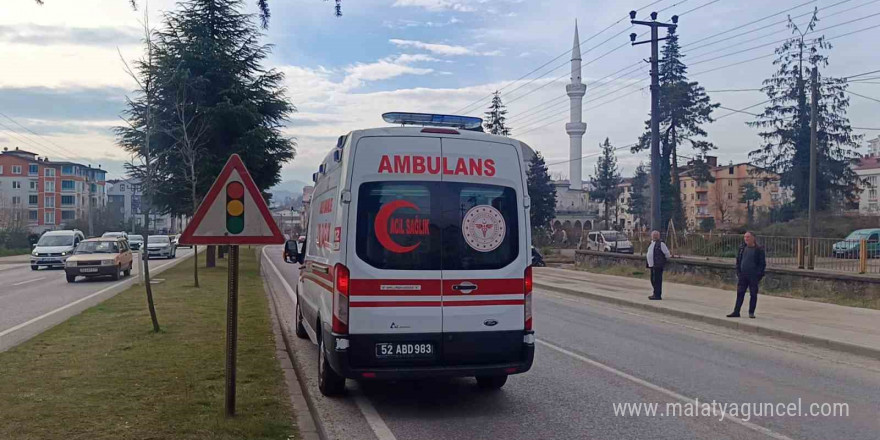 Ordu’da trafik kazası: 3 yaralı