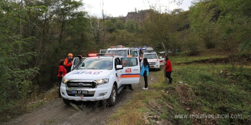 Ordu’da UMKE ekiplerinden afet tatbikatı