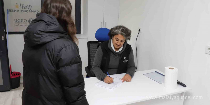 Ordu’da üniversite öğrencileri için çamaşırhane açıldı