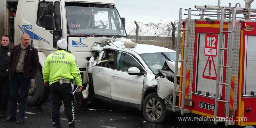 Ordu’da zincirleme trafik kazası: 6 yaralı