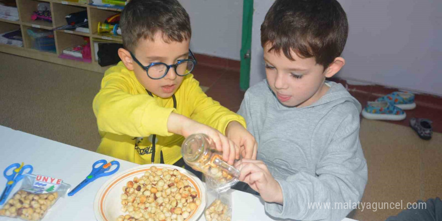 Ordu’nun fındığı Antalyalı miniklere tanıtıldı