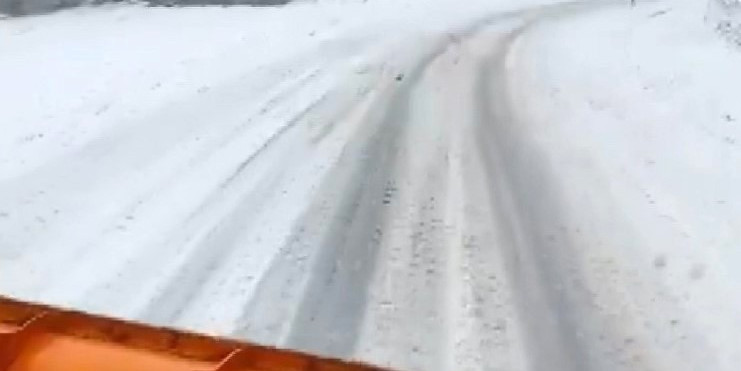 Ordu’nun yüksek kesimlerinde kar yağışı