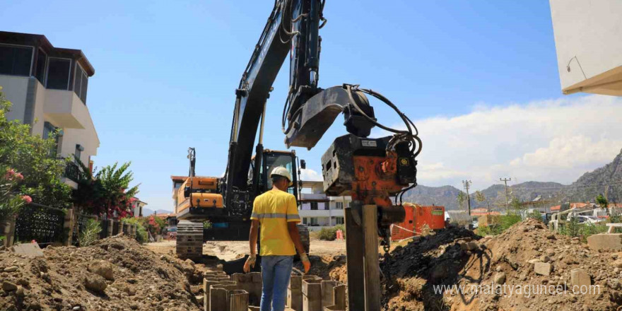 Ören’de kanalizasyonunun yüzde 74’ü tamamlandı