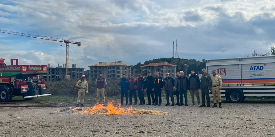 Orman Müdürlüğü ile AFAD koordinasyon için buluştu