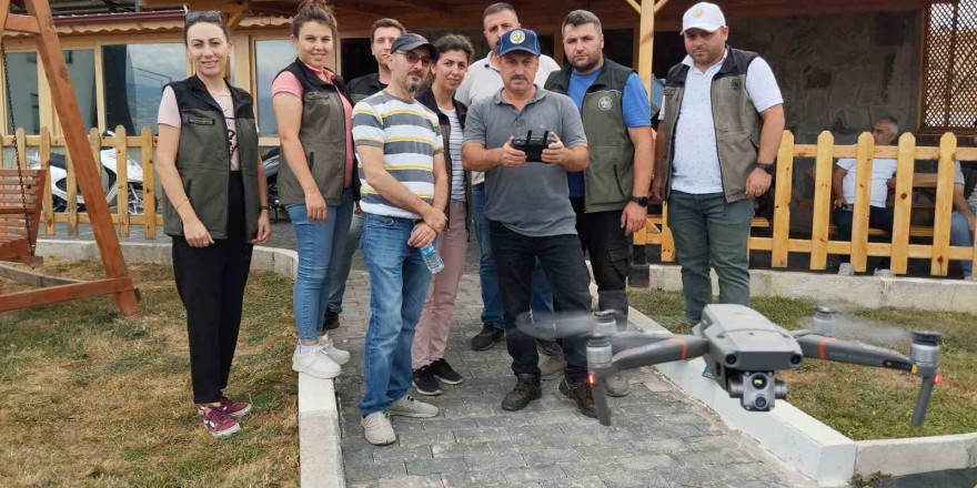 Orman şeflerine dron eğitimi