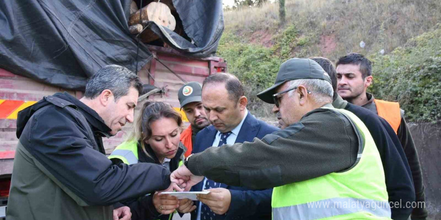 Ormanda mobil kontrol noktalarıyla şok denetimler