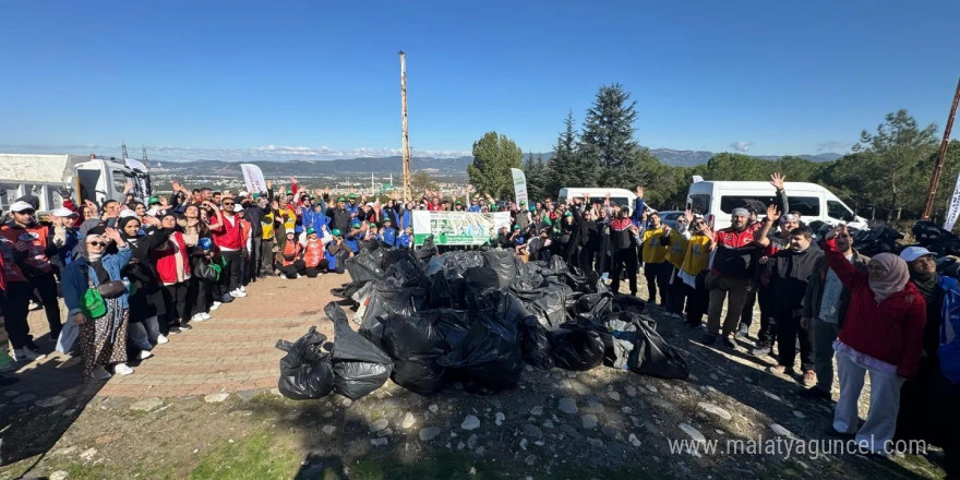 Ormanlar karış karış temizledi