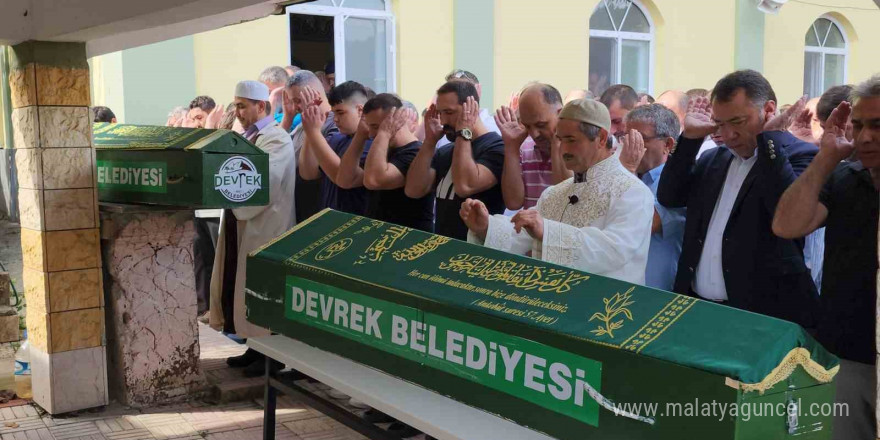 Ormanlık alanda öldürülen dayı ve yeğeni toprağa verildi