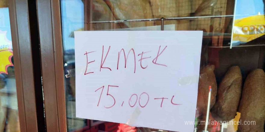 Ortaca’da ekmek 15 lira oldu