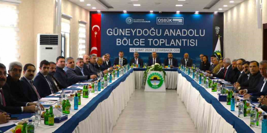 OSBÜK Güneydoğu Anadolu Bölge Toplantısı gerçekleştirildi