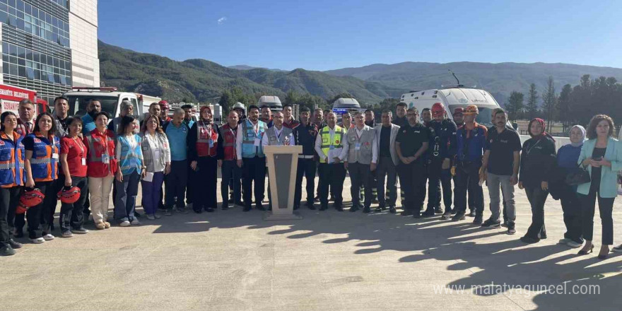 Osmaniye Devlet Hastanesi’nde deprem tatbikatı