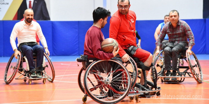 Osmaniye’de farkındalık oluşturan basketbol maçı