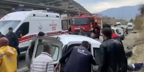 Osmaniye’de trafik kazası: : 1 ölü, 3 yaralı