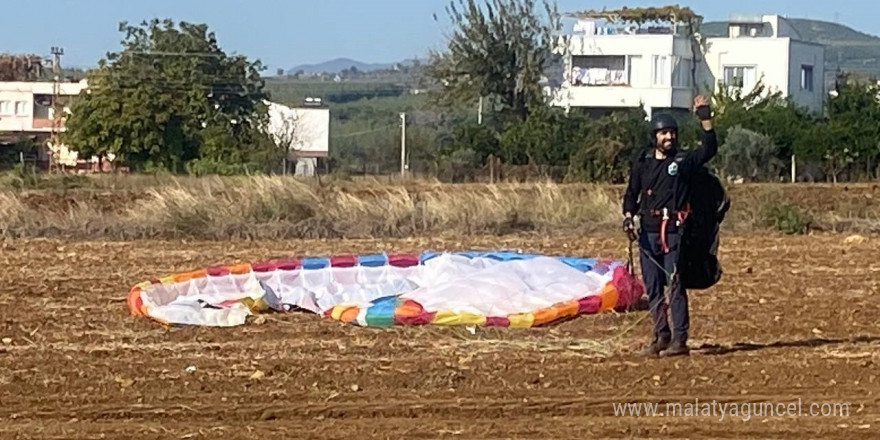 Osmaniye’de yamaç paraşütü festivali düzenlendi