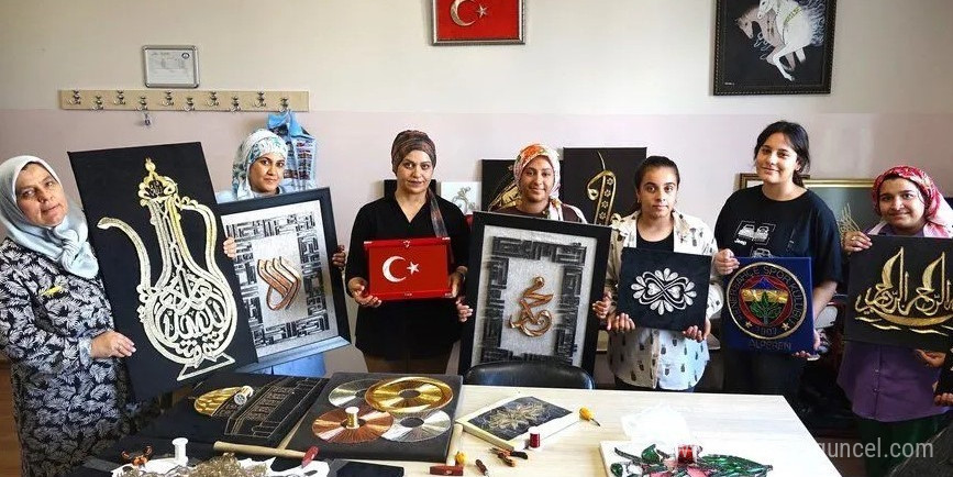 Osmanlı el sanatları Şahinbey Belediyesi tesislerinde hayat buluyor