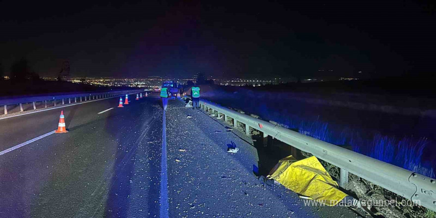 Otomobilin çarpıp kaçtığı motosikletin sürücüsü hayatını kaybetti