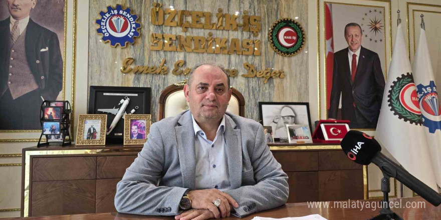 Özçelik- İş Sendikası Genel Başkanı Değirmenci: “KARDEMİR’de ne hak ediyorsak onu almak istiyoruz'