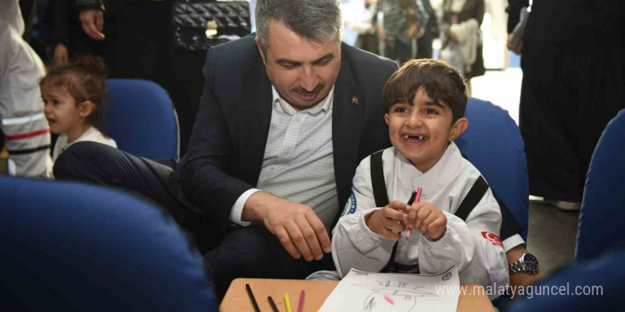 ’özel’ çocuklar uzay deneyimi yaşadı