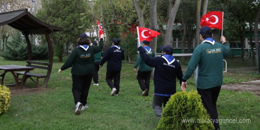 Özel çocukların Cumhuriyet coşkusu